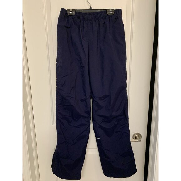 Nike Bauer Blue Hockey Warm Up‎ Track Pants Pockets Lined Zipper Men’s Medium - Picture 2 of 8